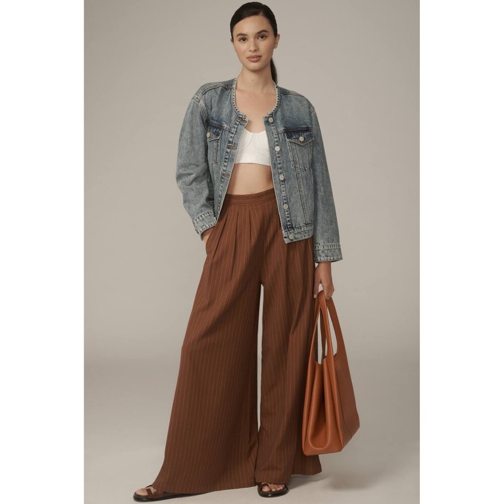 Blanknyc Womens Distressed Denim Jacket Button Front Cropped Style S